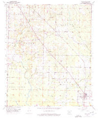 Fouke Arkansas Historical topographic map, 1:24000 scale, 7.5 X 7.5 Minute, Year 1952