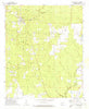 Fountain Hill Arkansas Historical topographic map, 1:24000 scale, 7.5 X 7.5 Minute, Year 1952