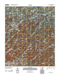 Fountain Lake Arkansas Historical topographic map, 1:24000 scale, 7.5 X 7.5 Minute, Year 2011