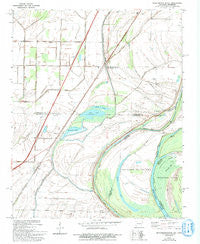 Frenchmans Bayou Arkansas Historical topographic map, 1:24000 scale, 7.5 X 7.5 Minute, Year 1970