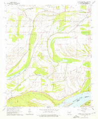 Friars Point NW Mississippi Historical topographic map, 1:24000 scale, 7.5 X 7.5 Minute, Year 1964