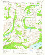 Friars Point NW Mississippi Historical topographic map, 1:24000 scale, 7.5 X 7.5 Minute, Year 1964