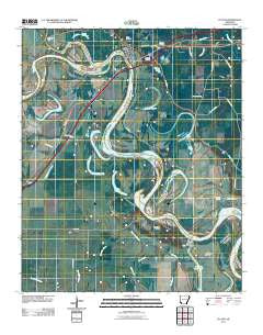 Fulton Arkansas Historical topographic map, 1:24000 scale, 7.5 X 7.5 Minute, Year 2011