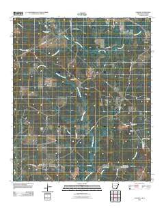 Gardner Arkansas Historical topographic map, 1:24000 scale, 7.5 X 7.5 Minute, Year 2011