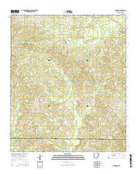 Gardner Arkansas Current topographic map, 1:24000 scale, 7.5 X 7.5 Minute, Year 2014