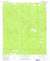 Gardner Arkansas Historical topographic map, 1:24000 scale, 7.5 X 7.5 Minute, Year 1981