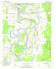 Garland Arkansas Historical topographic map, 1:24000 scale, 7.5 X 7.5 Minute, Year 1952