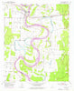 Garland Arkansas Historical topographic map, 1:24000 scale, 7.5 X 7.5 Minute, Year 1952