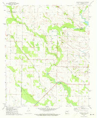 Garrett Grove Arkansas Historical topographic map, 1:24000 scale, 7.5 X 7.5 Minute, Year 1971