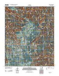 Geneva Arkansas Historical topographic map, 1:24000 scale, 7.5 X 7.5 Minute, Year 2011