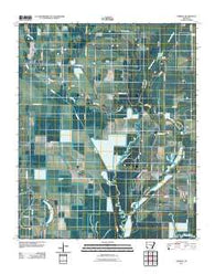 Geridge Arkansas Historical topographic map, 1:24000 scale, 7.5 X 7.5 Minute, Year 2011