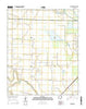 Gethsemane Arkansas Current topographic map, 1:24000 scale, 7.5 X 7.5 Minute, Year 2014