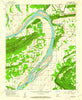 Gleason Arkansas Historical topographic map, 1:24000 scale, 7.5 X 7.5 Minute, Year 1961