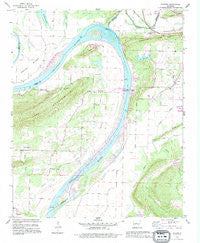 Gleason Arkansas Historical topographic map, 1:24000 scale, 7.5 X 7.5 Minute, Year 1991