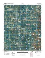 Glendale Arkansas Historical topographic map, 1:24000 scale, 7.5 X 7.5 Minute, Year 2011