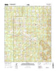 Glendale Arkansas Current topographic map, 1:24000 scale, 7.5 X 7.5 Minute, Year 2014