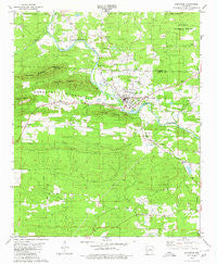 Glenwood Arkansas Historical topographic map, 1:24000 scale, 7.5 X 7.5 Minute, Year 1979