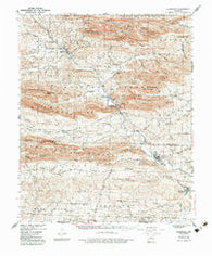 Glenwood Arkansas Historical topographic map, 1:62500 scale, 15 X 15 Minute, Year 1949