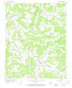Goshen Arkansas Historical topographic map, 1:24000 scale, 7.5 X 7.5 Minute, Year 1958