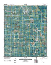 Gould Arkansas Historical topographic map, 1:24000 scale, 7.5 X 7.5 Minute, Year 2011