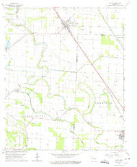 Gould Arkansas Historical topographic map, 1:24000 scale, 7.5 X 7.5 Minute, Year 1964