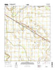 Grady Arkansas Current topographic map, 1:24000 scale, 7.5 X 7.5 Minute, Year 2014