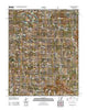 Grandview Arkansas Historical topographic map, 1:24000 scale, 7.5 X 7.5 Minute, Year 2012