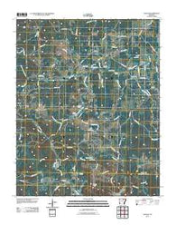 Grange Arkansas Historical topographic map, 1:24000 scale, 7.5 X 7.5 Minute, Year 2011