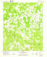 Grange Arkansas Historical topographic map, 1:24000 scale, 7.5 X 7.5 Minute, Year 1961