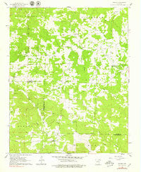 Grange Arkansas Historical topographic map, 1:24000 scale, 7.5 X 7.5 Minute, Year 1961