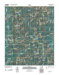 Grapevine Arkansas Historical topographic map, 1:24000 scale, 7.5 X 7.5 Minute, Year 2011