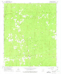 Grapevine Arkansas Historical topographic map, 1:24000 scale, 7.5 X 7.5 Minute, Year 1964