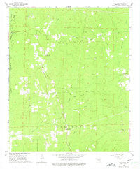 Grapevine Arkansas Historical topographic map, 1:24000 scale, 7.5 X 7.5 Minute, Year 1964