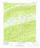 Gravelly Arkansas Historical topographic map, 1:62500 scale, 15 X 15 Minute, Year 1960