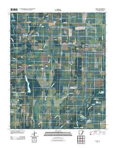 Grays Arkansas Historical topographic map, 1:24000 scale, 7.5 X 7.5 Minute, Year 2011