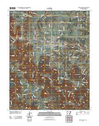 Green Forest Arkansas Historical topographic map, 1:24000 scale, 7.5 X 7.5 Minute, Year 2011
