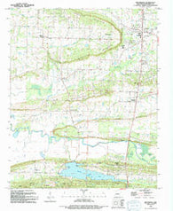 Greenbrier Arkansas Historical topographic map, 1:24000 scale, 7.5 X 7.5 Minute, Year 1994