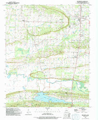 Greenbrier Arkansas Historical topographic map, 1:24000 scale, 7.5 X 7.5 Minute, Year 1994