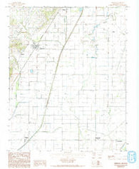 Greenway Arkansas Historical topographic map, 1:24000 scale, 7.5 X 7.5 Minute, Year 1984