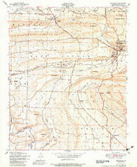 Greenwood Arkansas Historical topographic map, 1:24000 scale, 7.5 X 7.5 Minute, Year 1951