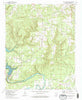 Greers Ferry Dam Arkansas Historical topographic map, 1:24000 scale, 7.5 X 7.5 Minute, Year 1973