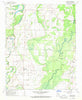 Gregory Arkansas Historical topographic map, 1:24000 scale, 7.5 X 7.5 Minute, Year 1968