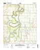 Gregory SW Arkansas Current topographic map, 1:24000 scale, 7.5 X 7.5 Minute, Year 2014