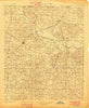 Gurdon Arkansas Historical topographic map, 1:125000 scale, 30 X 30 Minute, Year 1901