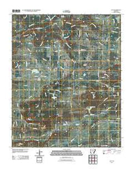 Guy Arkansas Historical topographic map, 1:24000 scale, 7.5 X 7.5 Minute, Year 2011
