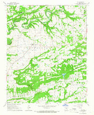 Guy Arkansas Historical topographic map, 1:24000 scale, 7.5 X 7.5 Minute, Year 1961