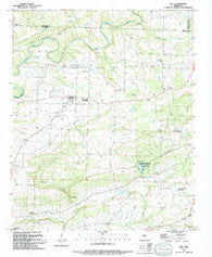 Guy Arkansas Historical topographic map, 1:24000 scale, 7.5 X 7.5 Minute, Year 1994