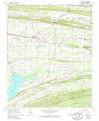 Hamlet Arkansas Historical topographic map, 1:24000 scale, 7.5 X 7.5 Minute, Year 1961