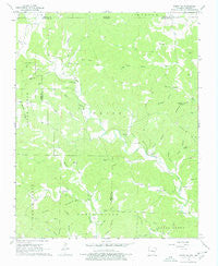 Hardy NE Arkansas Historical topographic map, 1:24000 scale, 7.5 X 7.5 Minute, Year 1968