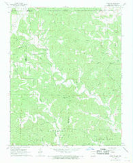Hardy NE Arkansas Historical topographic map, 1:24000 scale, 7.5 X 7.5 Minute, Year 1968
